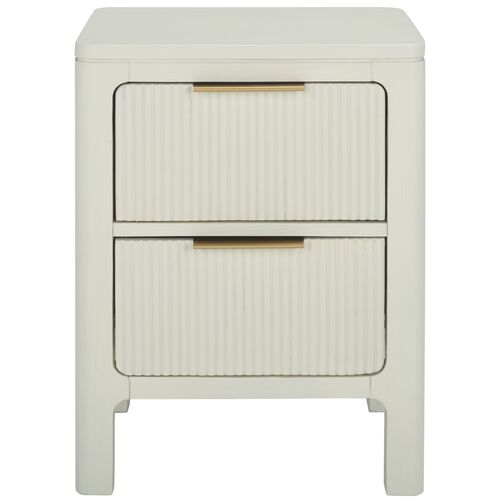 Corvyn Nightstand, White Corvyn Nightstand, White
