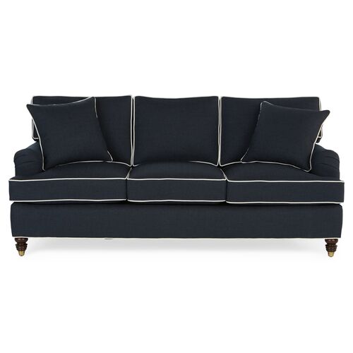 Blue Sleeper Sofa Queen