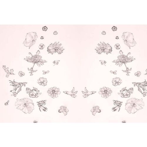 Mary H. Case Sm. Blush Botanical Wallpaper, Pink~P77605190
