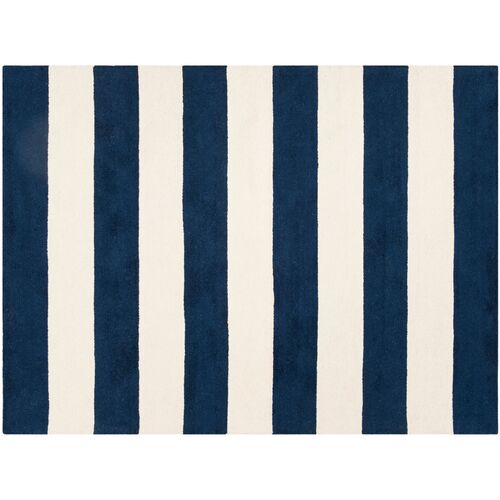 Tuux Rug, Navy/Ivory~P77466499