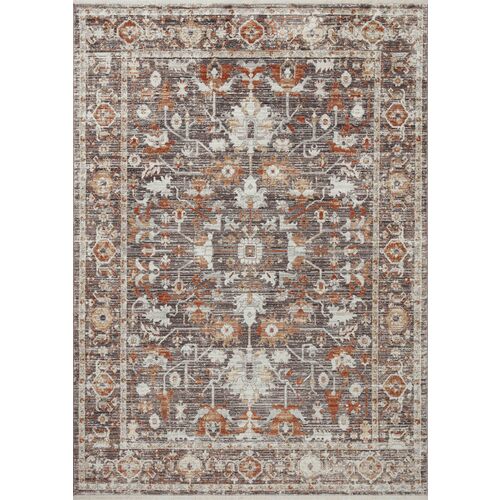 Loloi Bonney Collection Moss / Stone 5'-3" x 7'-6" Area Rug
