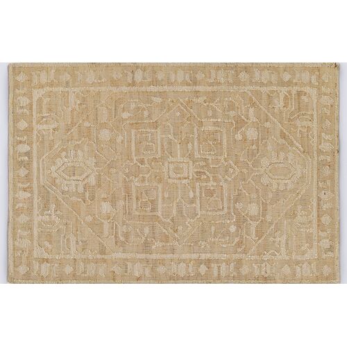 Lizzy Hand Woven Wool Rug, Ivory