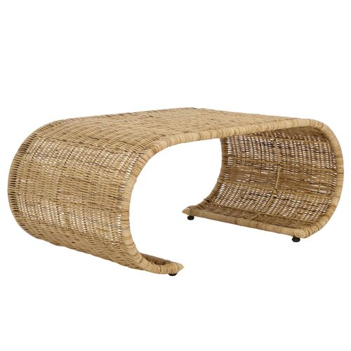 Oriane Rattan Coffee Table