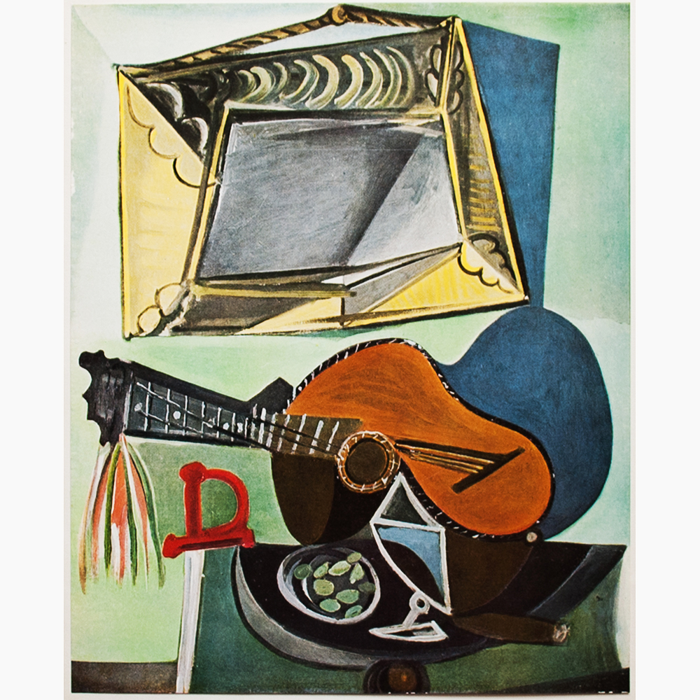1943 Picasso, Still Life w/ Guitar~P77564346