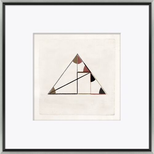 Bespoke by Baker, Euclids Geometry Drawing Series 2, 21.25" x 21.25"