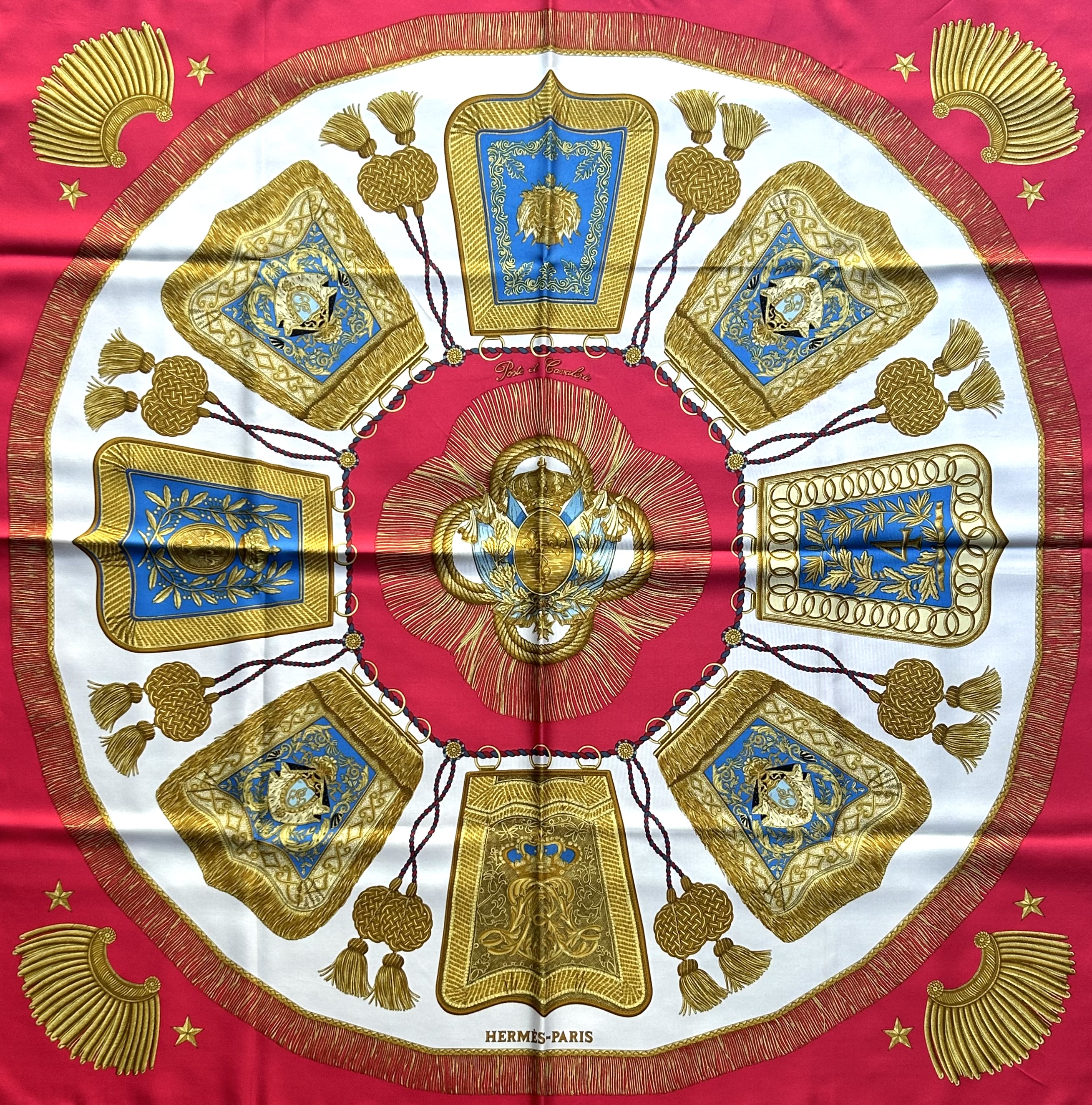 Hermès Poste et Cavalerie Scarf~P77733375