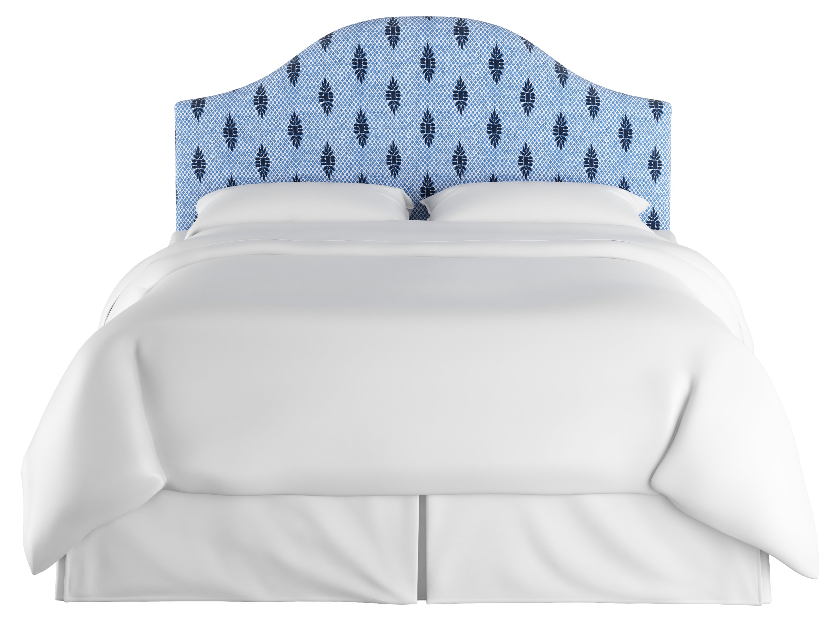 Libby Headboard Navy Boca Medallion One Kings Lane