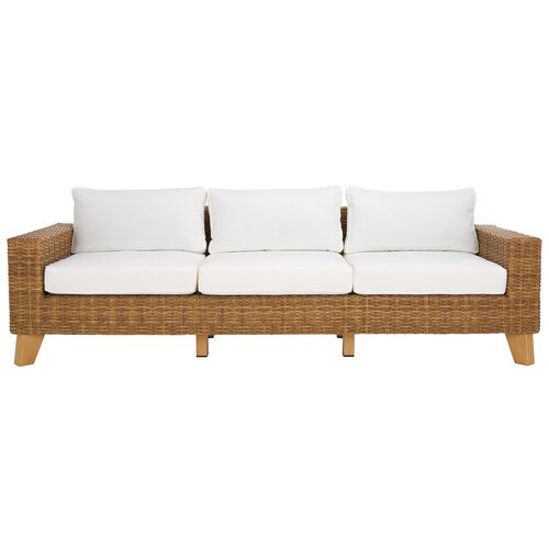 Aelwyn Wicker Outdoor Sofa