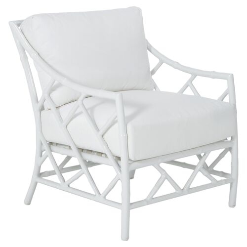 Kit Lounge Chair Replacement Cushion, White~P77613524