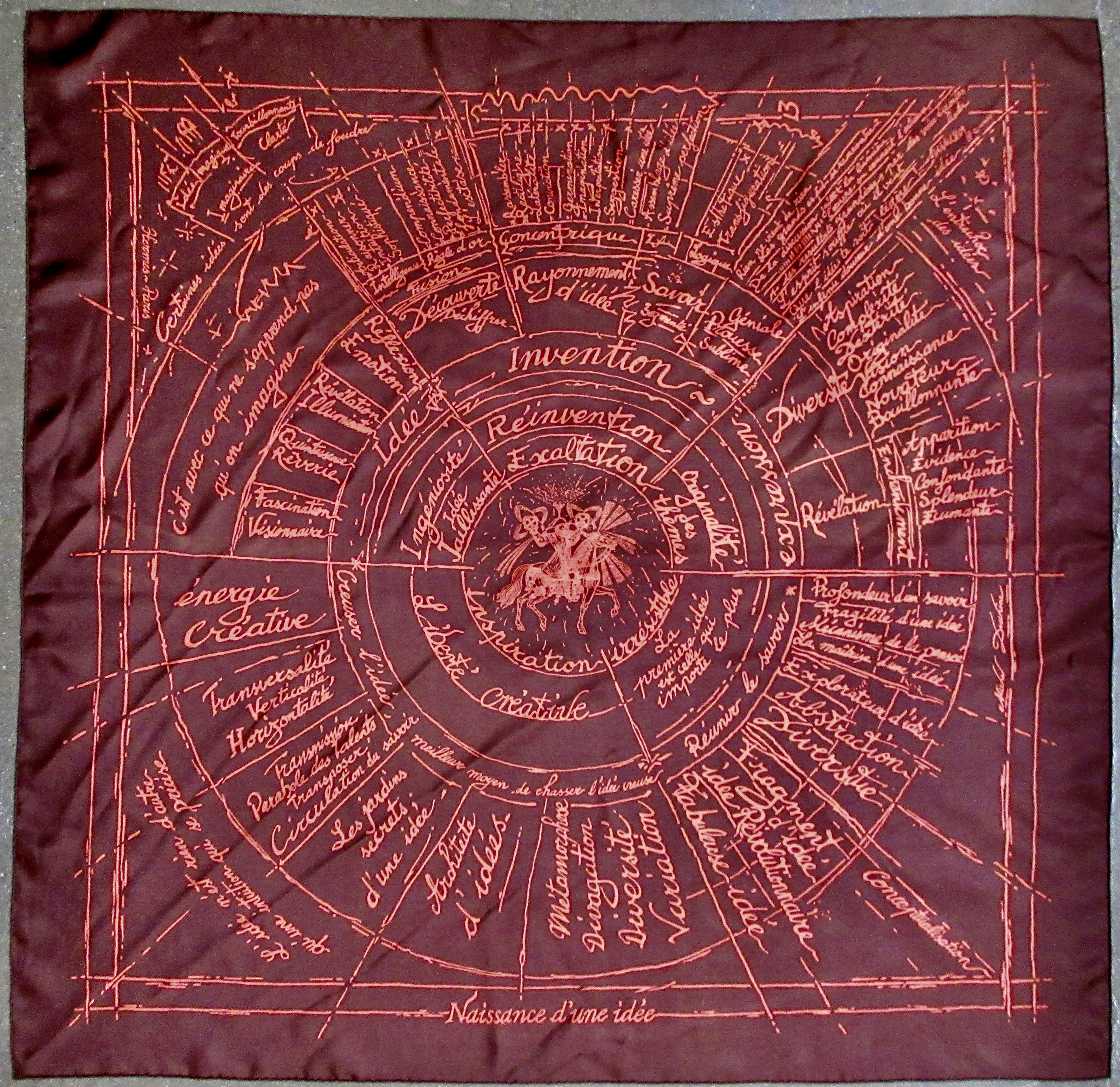 Hermes Naissance d'Une Idee Scarf~P77658507
