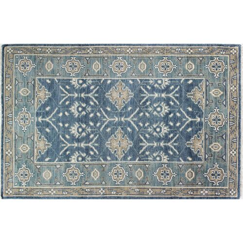 Artifact Knotted Rug, Blue~P77635217