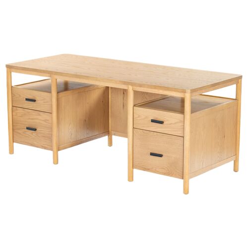Hyraeth 4-Drawer Desk