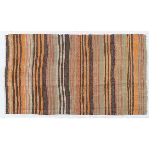 Turkish Flatweave Kilim Rug 3'2 X 5'7