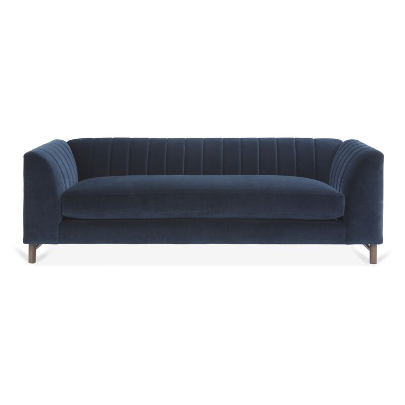 Alden Velvet Sofa