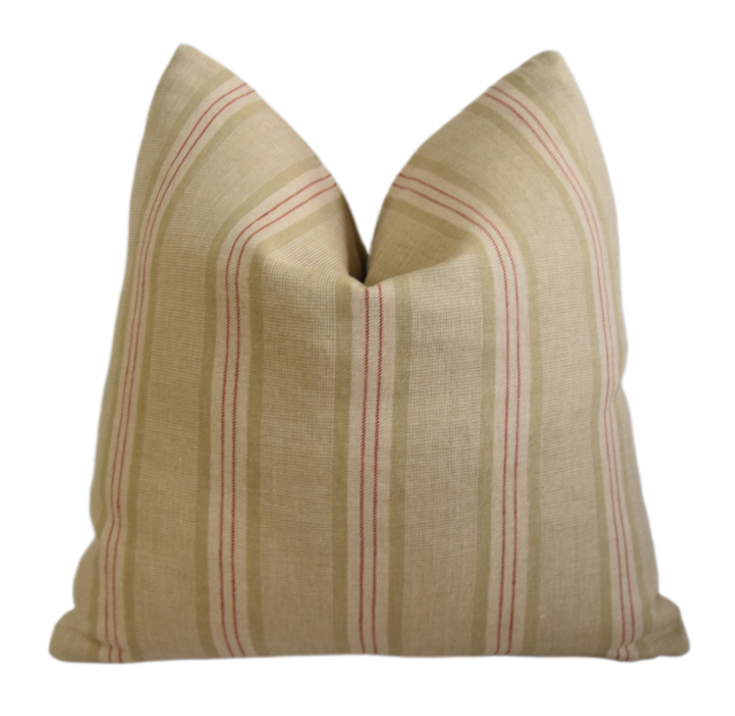 French Countryside Cottage Stripe Pillow~P77759007