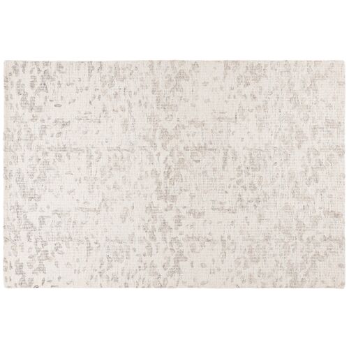 Imogen Hand Tufted Rug, Ivory/Grey