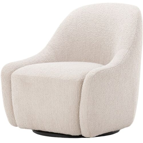 Magnolia Swivel Chair, Performance Boucle