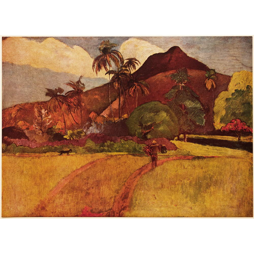 1950s Gauguin Tahitian Landscape~P77521034