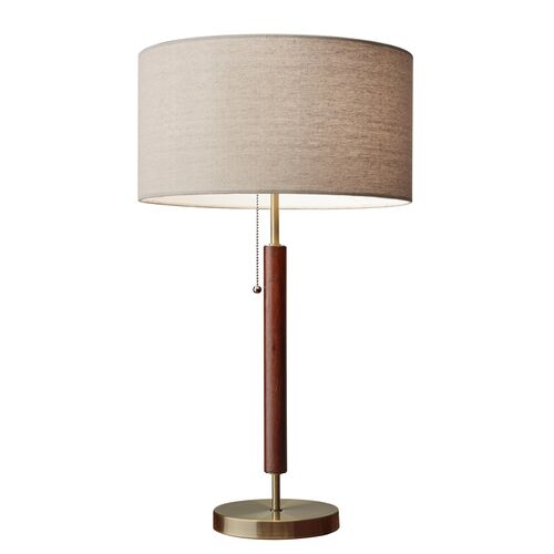 Hamlin Table Lamp, Walnut~P77014882