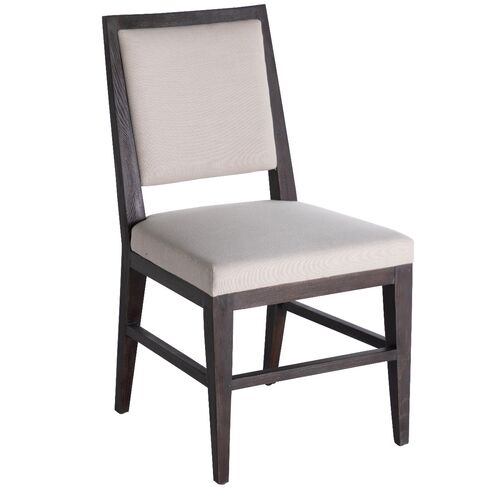 Julius Performance fabric Dining Chair, Brown