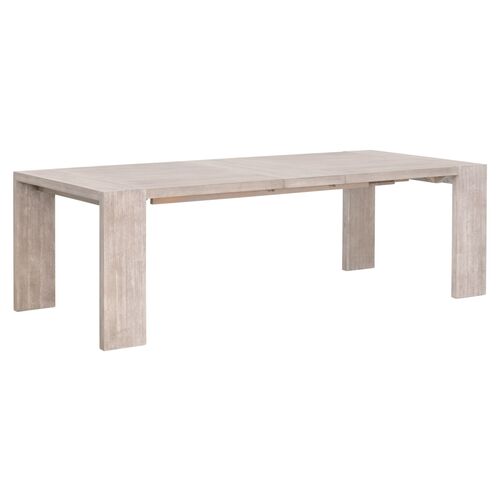 Arya Extension Dining Table, Natural Gray~P77656746