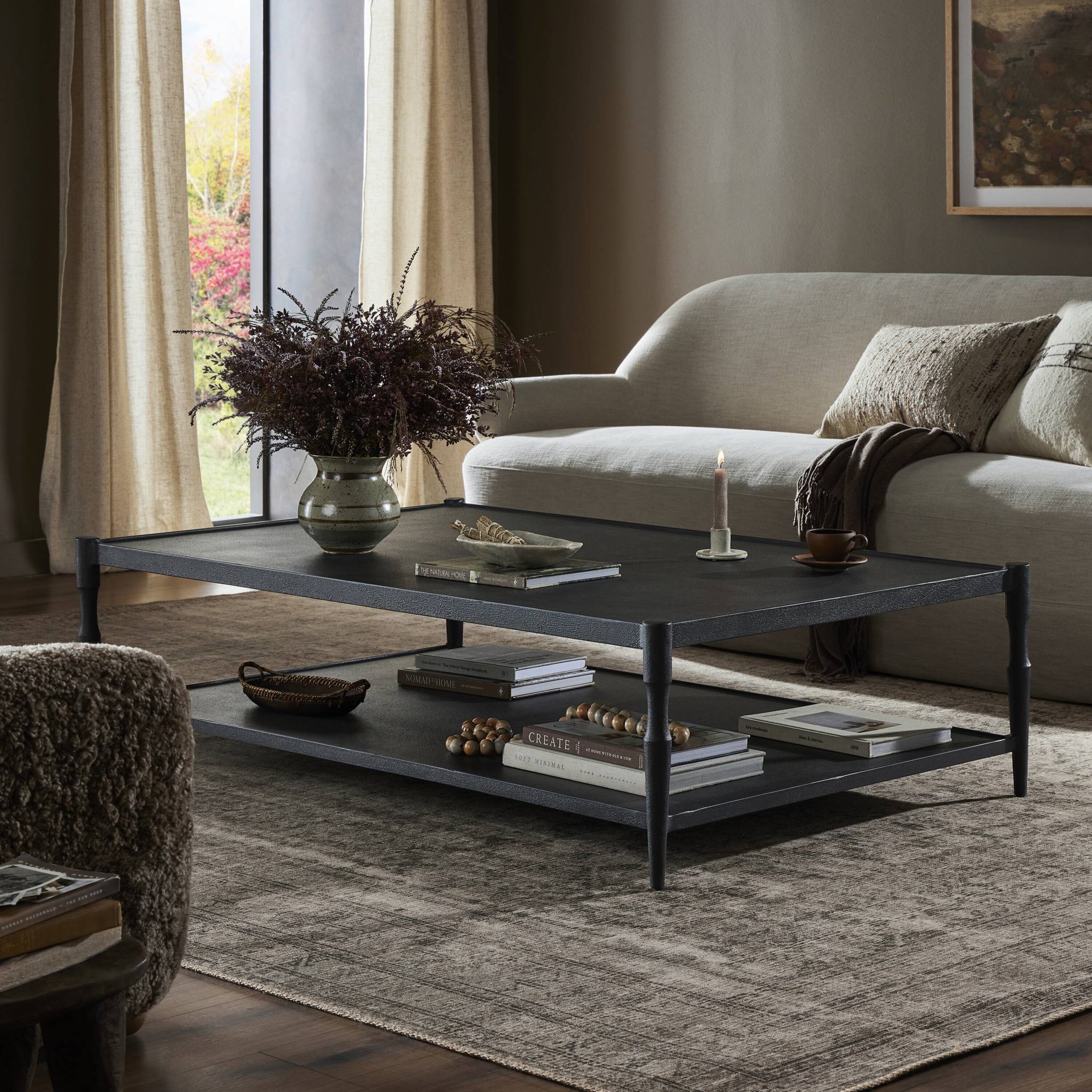 Zeno Coffee Table, Distressed Blonde Oak | One Kings Lane