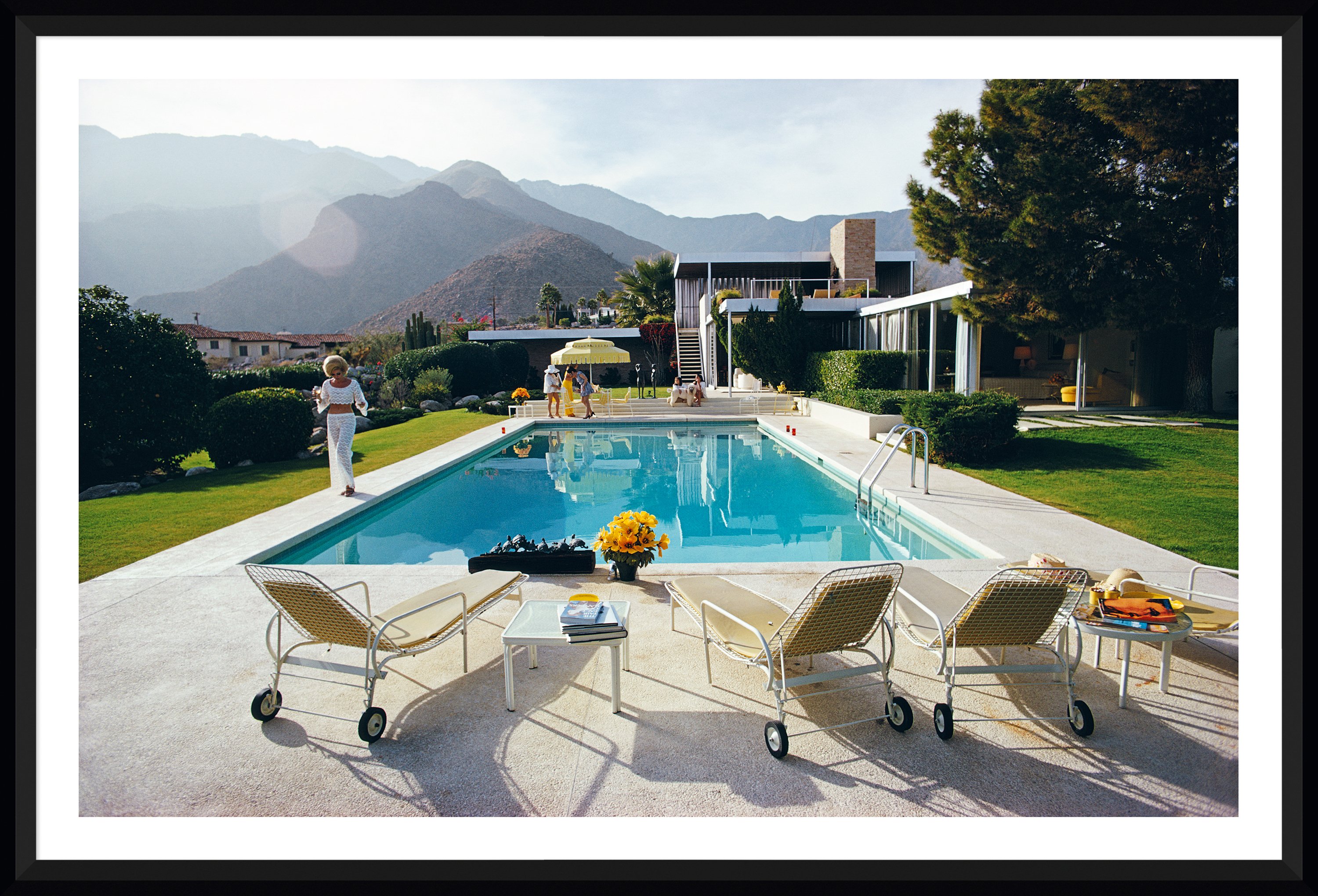 Slim Aarons Kaufmann Desert House One Kings Lane 