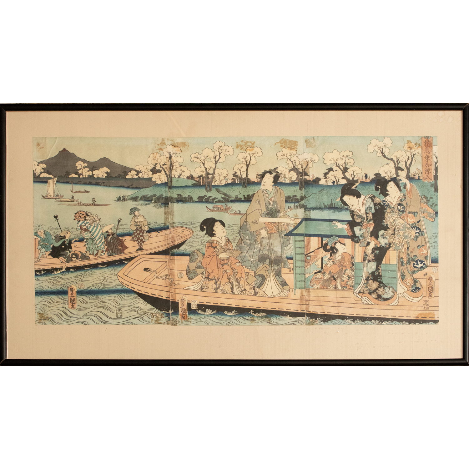 Kunisada Meiji Japanese Woodblock Prints~P77673543