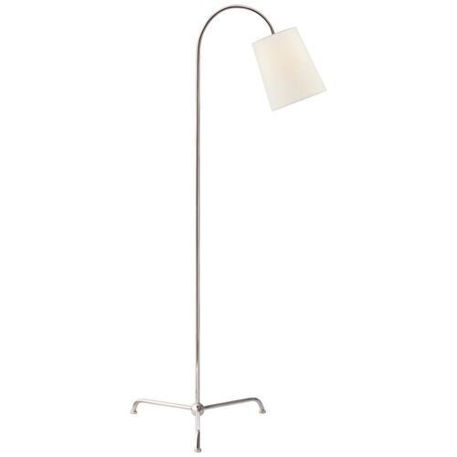 Mia Floor Lamp, Nickel~P77539372
