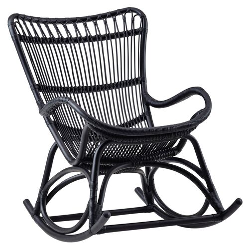 Monet Rocking Chair, Black~P77497192