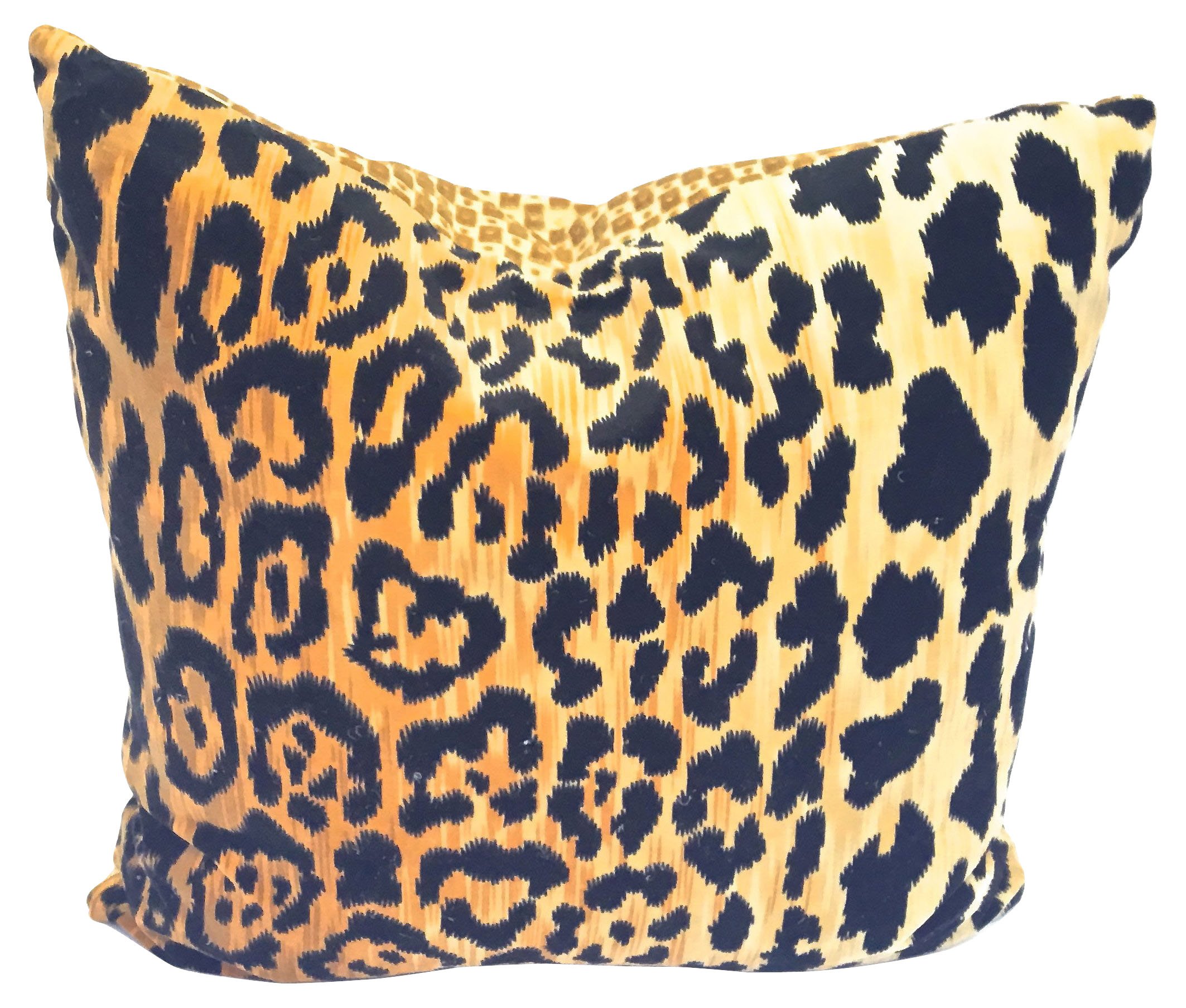 Velvet Leopard Pillow~P77365164