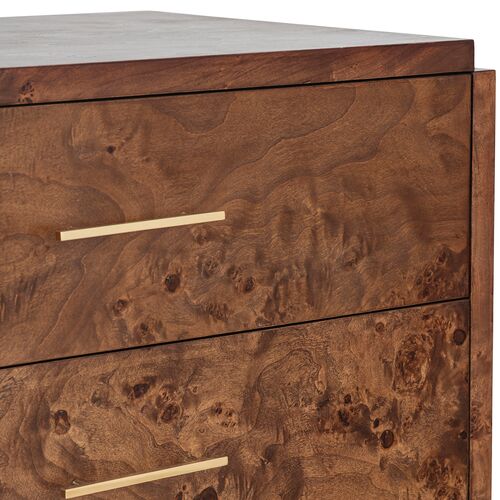 Jackson Burl 6-Drawer Dresser | One Kings Lane Jackson Burl 6-Drawer Dresser | One Kings Lane
