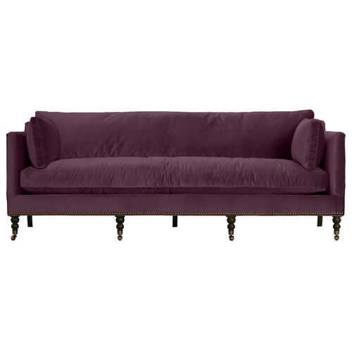 Margot 90" Velvet Sofa