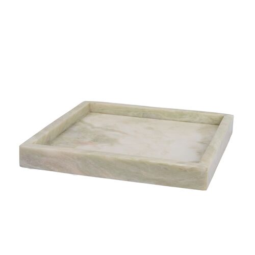 Glassline Marble Square Decorative Tray Glassline Marble Square Decorative Tray