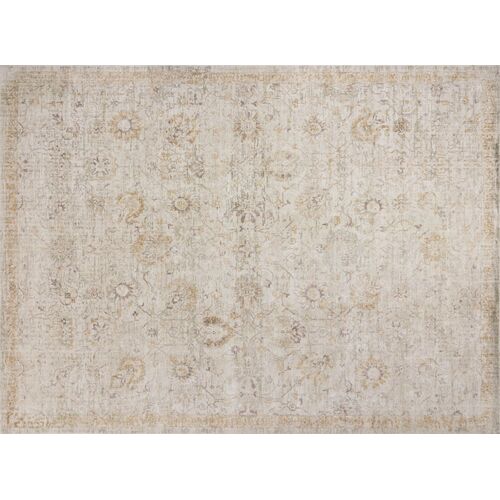 Marcella Hand Loomed Rug, Sage/Gold
