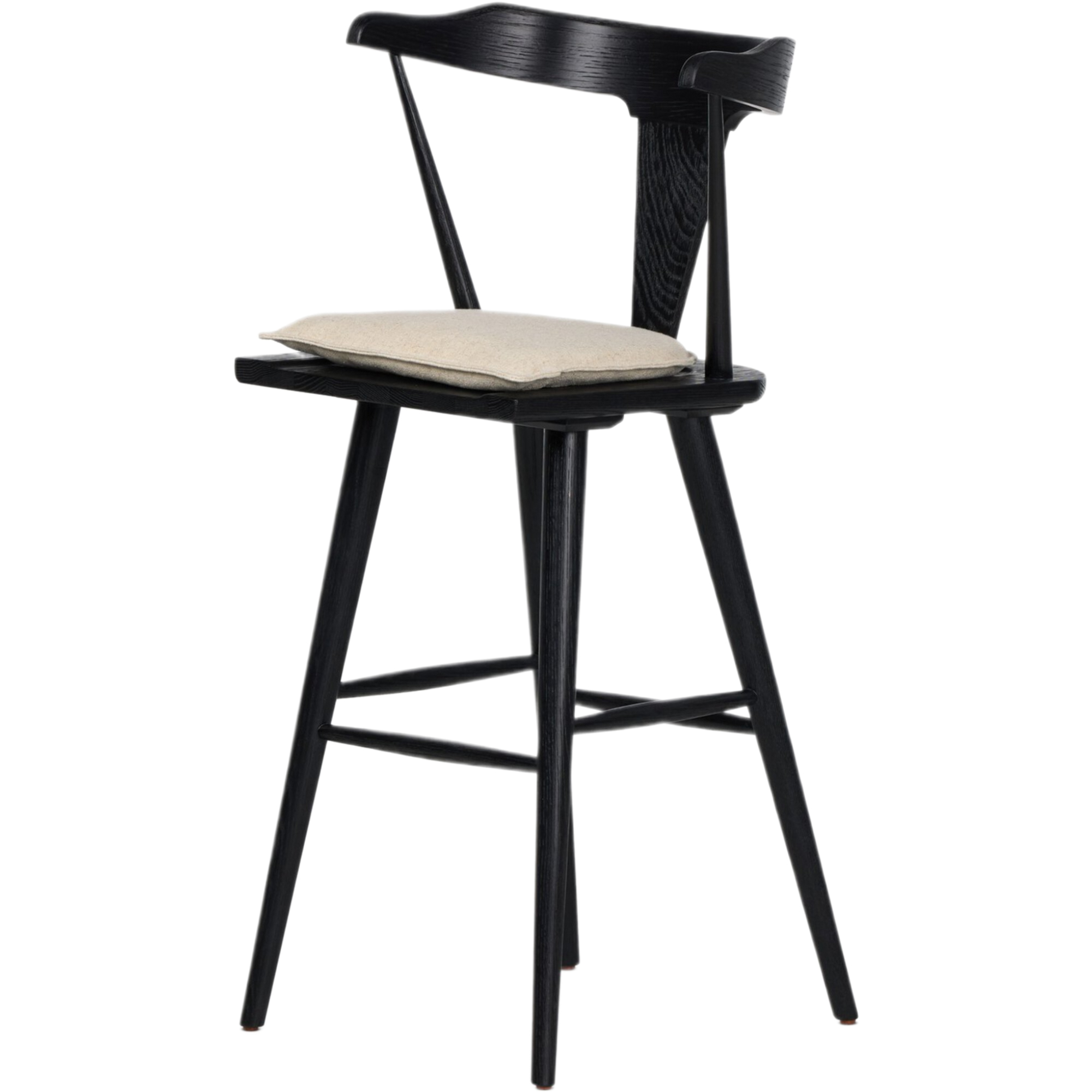 Kaysen Linen Bar Stool, Antwerp Natural