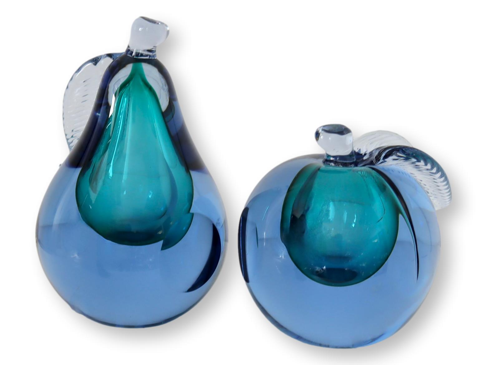 1960s Venetian Murano Glass Bookends~P77687526