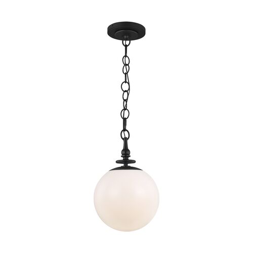 Capri Medium Globe Pendant, Aged Iron