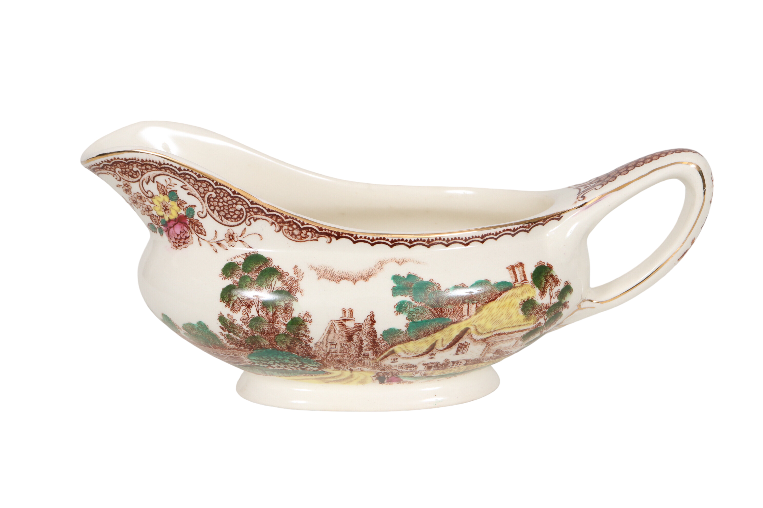Royal Tudor Ware Porcelain Gravy Boat~P77669368
