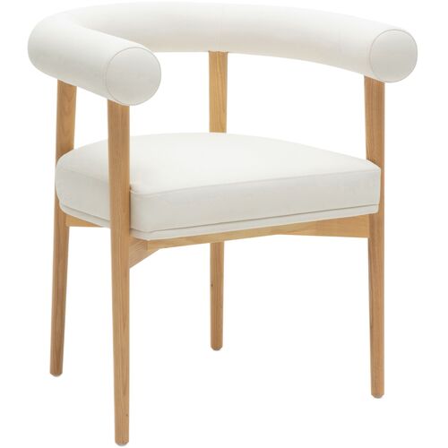 Theron Faux Leather Performance Dining Chair Theron Faux Leather Performance Dining Chair