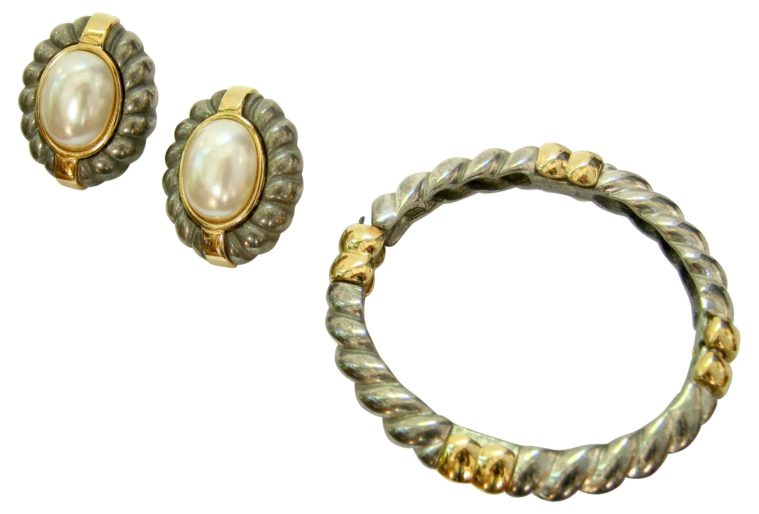 Givenchy Two-Tone Bracelet & Earring Set~P77292686