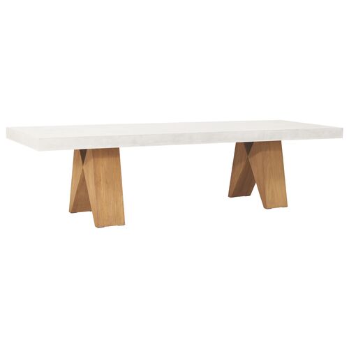 Clip 118.0 Dining Table, White~P77576834
