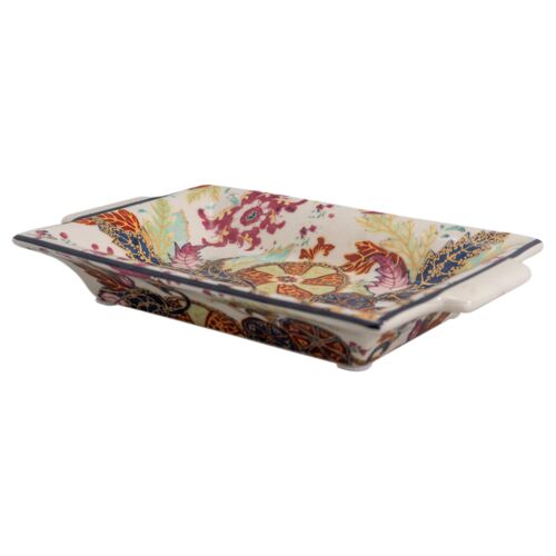 Tobacco Leaf Tray, Multicolor