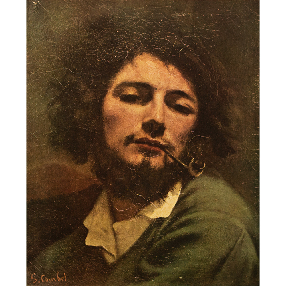 1940s Courbet, Self-Portrait with a Pipe~P77630000