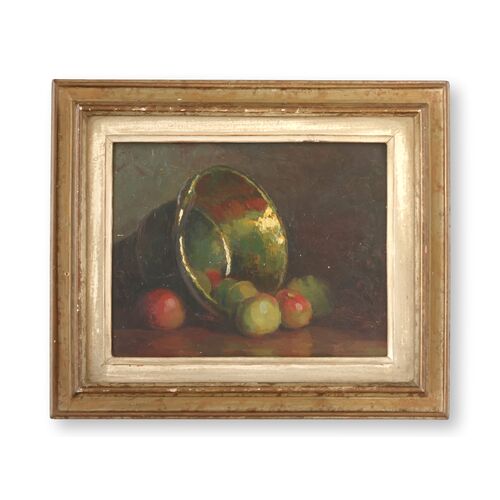 French Apple Harvest Painting
