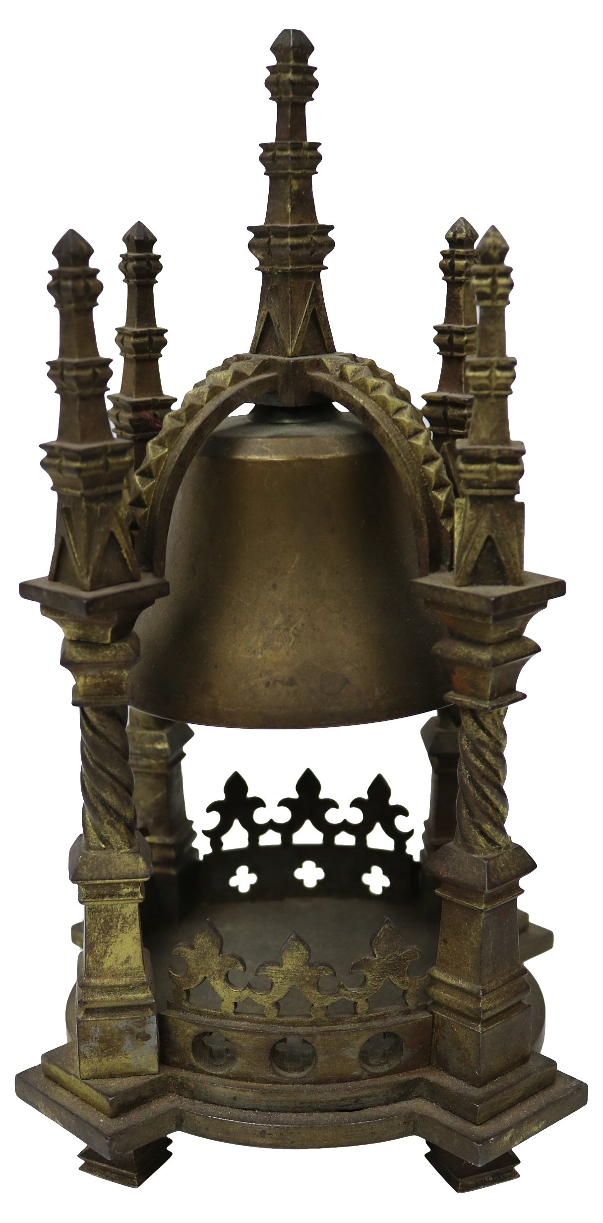 Rose Victoria Antique French Bronze Dinner Bell One Kings Lane