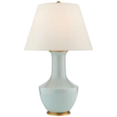 Lambay Table Lamp, Ice Blue Porcelain~P77151024