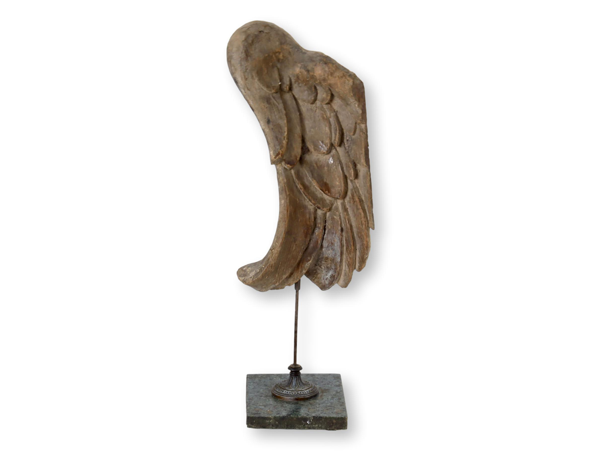 Fragment of 17th-C Angel Wing on Stand~P77683030