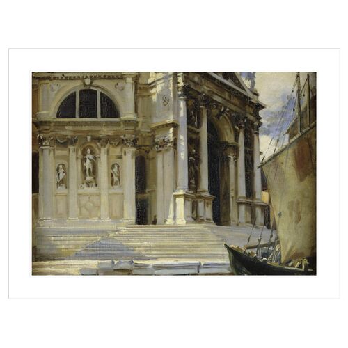 Santa Maria della Salute Venice by John Singer Sargent Framed Print Santa Maria della Salute Venice by John Singer Sargent Framed Print