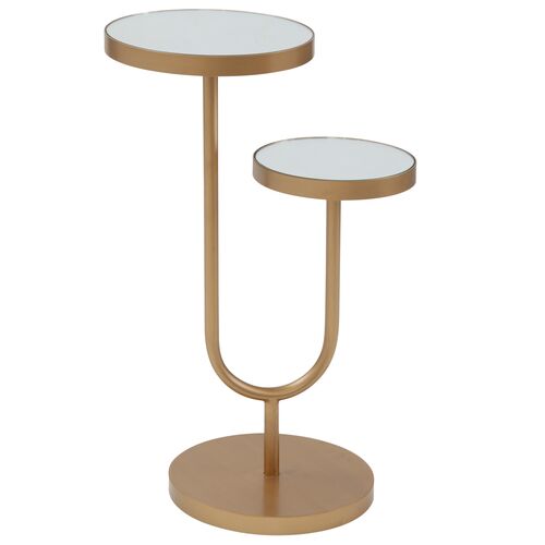 Brighton Scatter Table, Gold